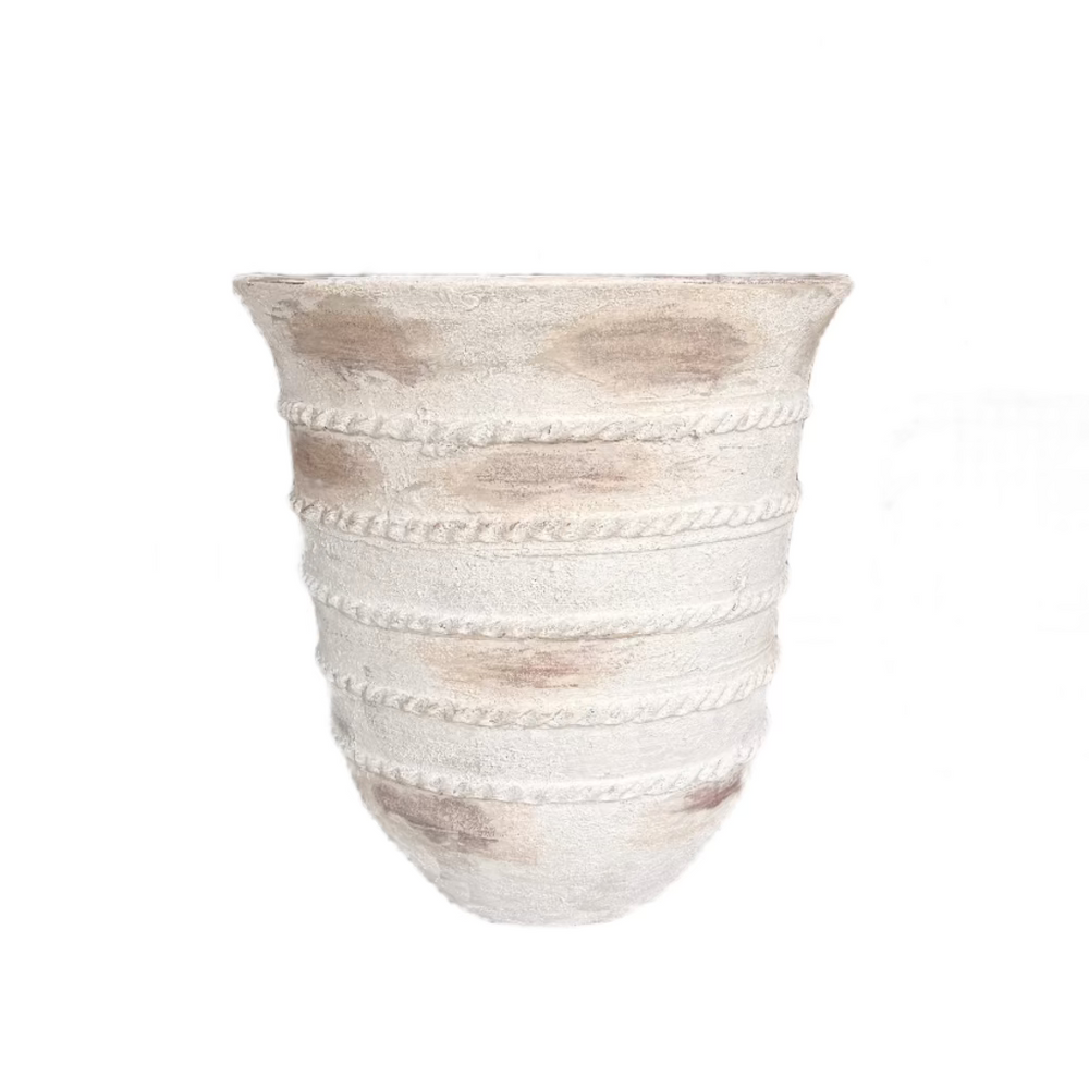 Dune Pot white background by Ocean Luxe