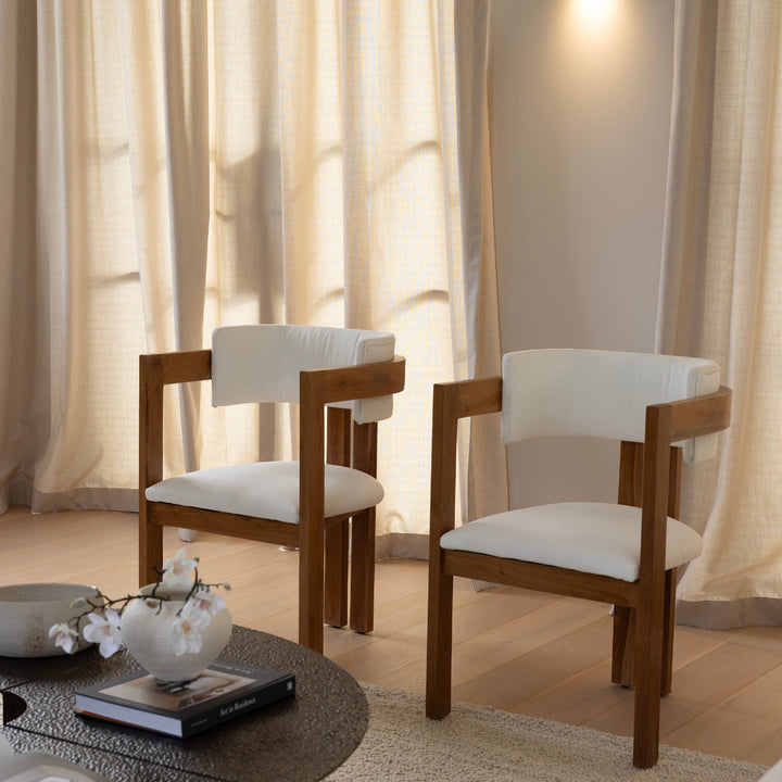 Florence occasional chair in living space by Ocean Luxe
