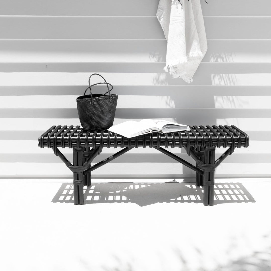 Bart Bench in Black - Ocean Luxe