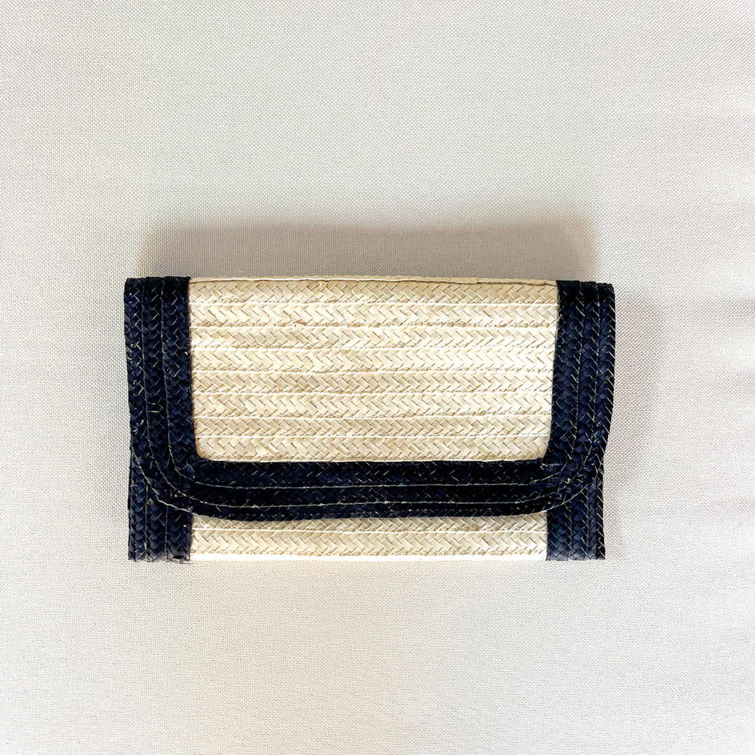 Collaroy Clutch in Black: Ocean Luxe