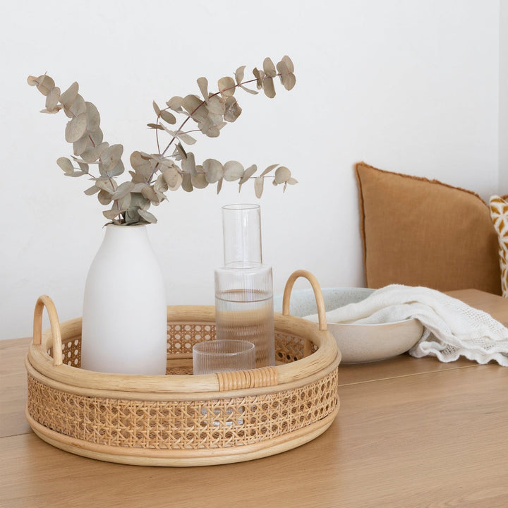 Rattan Tray - Ocean Luxe