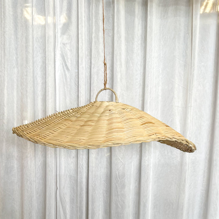 Casuarina rattan pendant light by Ocean Luxe