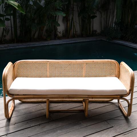 Laura's Rattan Lounge - Ocean Luxe