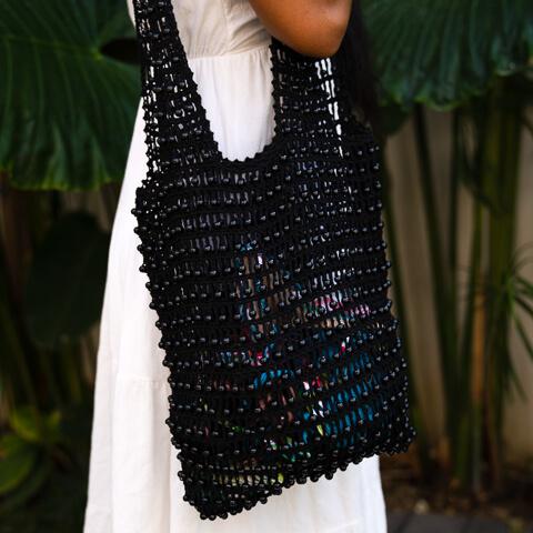 The Burleigh Beaded Bag - Ocean Luxe