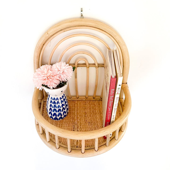Rainbow Shelf in natural by Ocean Luxe