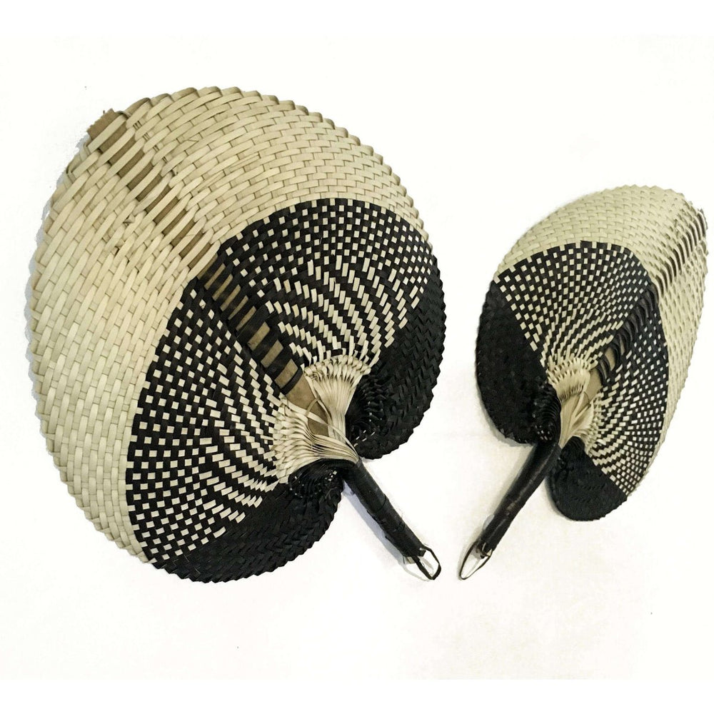 Black and White Fan by Ocean Luxe