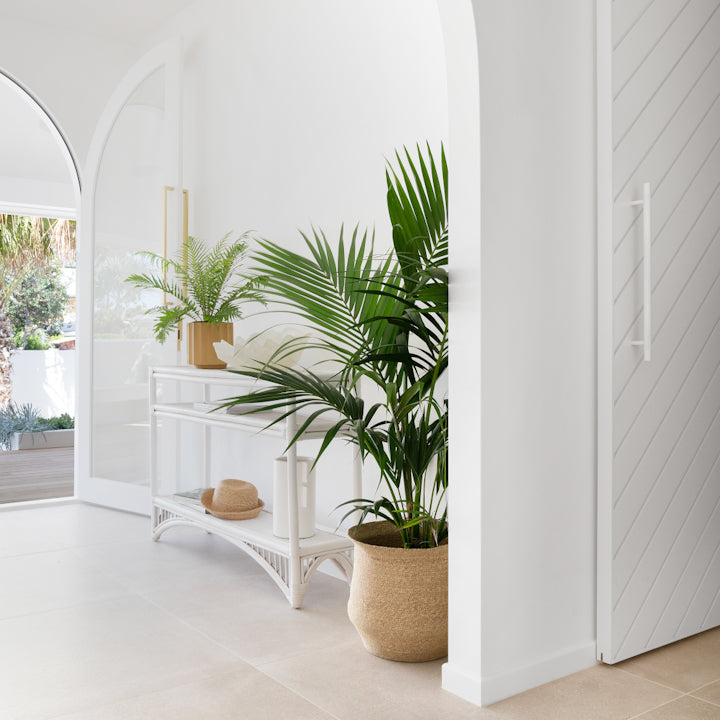 carmens console table in white - Ocean Luxe