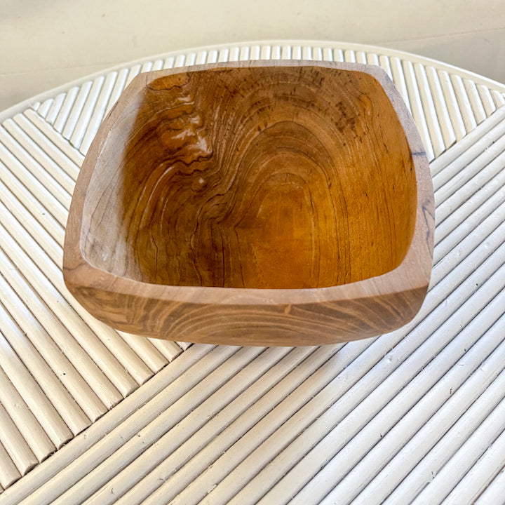 Teak Bowl