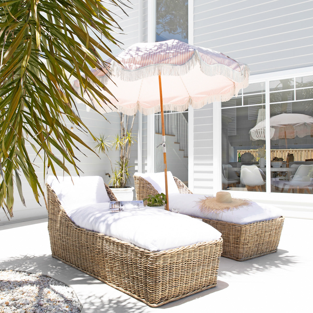 Belize Daybed Rattan Daisy Rattan Day Bed - Ocean Luxe