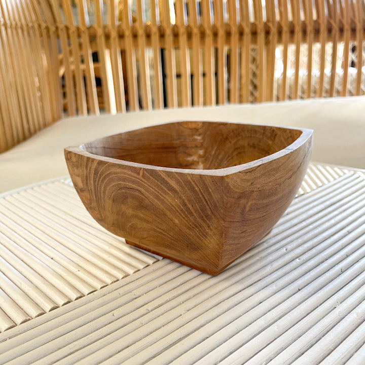 Teak Bowl