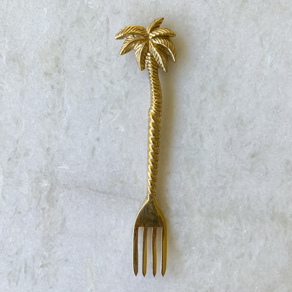 palm tree spoon fork:Ocean Luxe