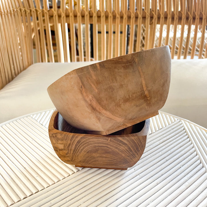 Teak Bowl