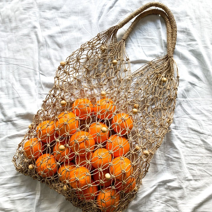 Trinity Beach Net Bag - Ocean Luxe