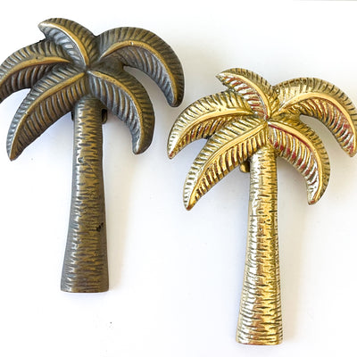 Palm Tree Brass Door Knocker