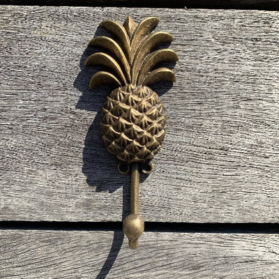 Pineapple Brass Hook - Ocean Luxe